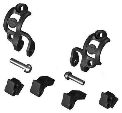 Pair of shimano i-spec i and ii magura shiftmix collars