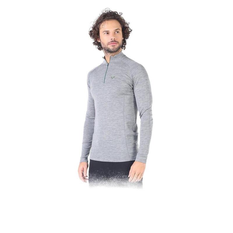 Bluza termoaktywna męska 100% Merino (195 g/m²) Woolona Astro