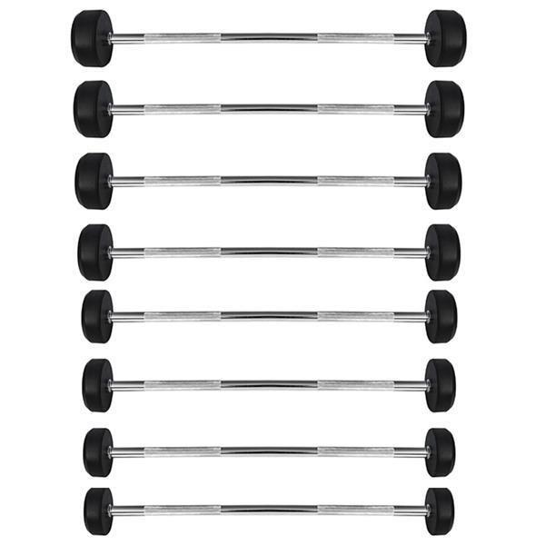 Barre d'haltères/barre fixe caoutchoutée HMS GSG 6/6