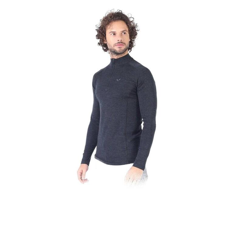 Bluza termoaktywna męska 100% Merino (195 g/m²) Woolona Astro