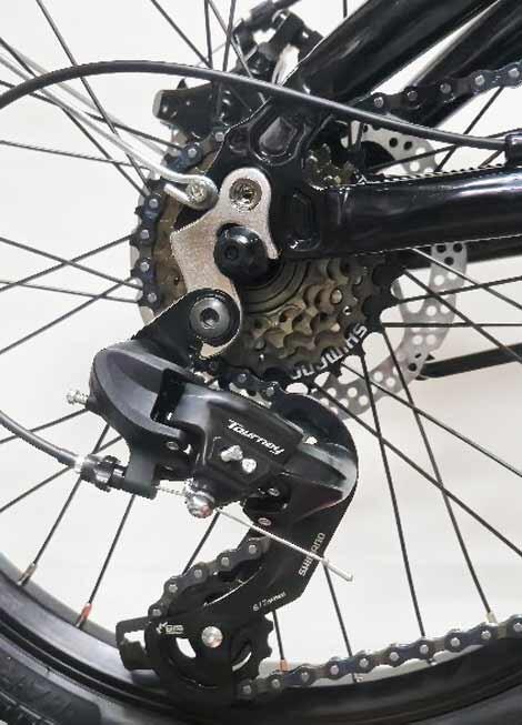 Bicicleta dobrável CLOOT IONIC  LUX DISC 20" 3/7
