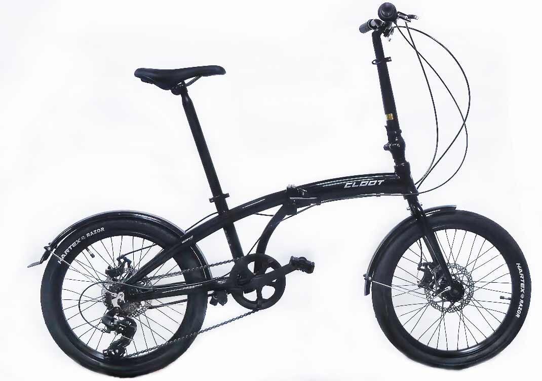 CLOOT BIKE Bicicleta dobrável CLOOT IONIC  LUX DISC 20"