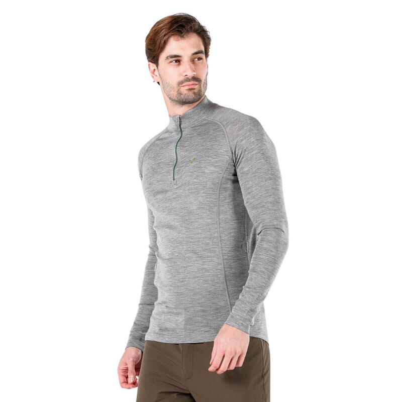 Bluza termoaktywna męska 100% Merino (195 g/m²) Woolona Astro