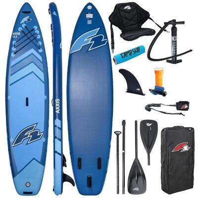 Deska pompowana SUP F2 Axxis 12'2" Navy Blue Combo + Bojka na wiosło