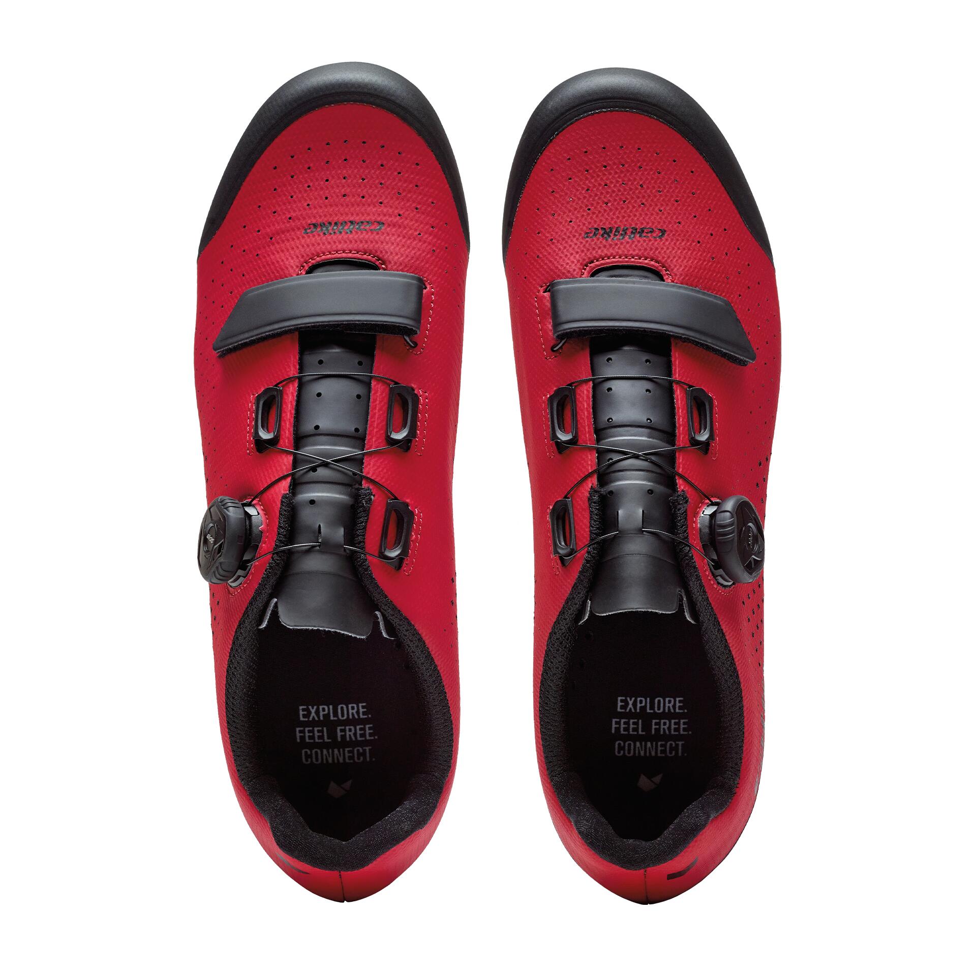 Catlike Kompact'o X1 Chaussures VTT Ciclisme Unisexe Rouge Mat 44 3/7