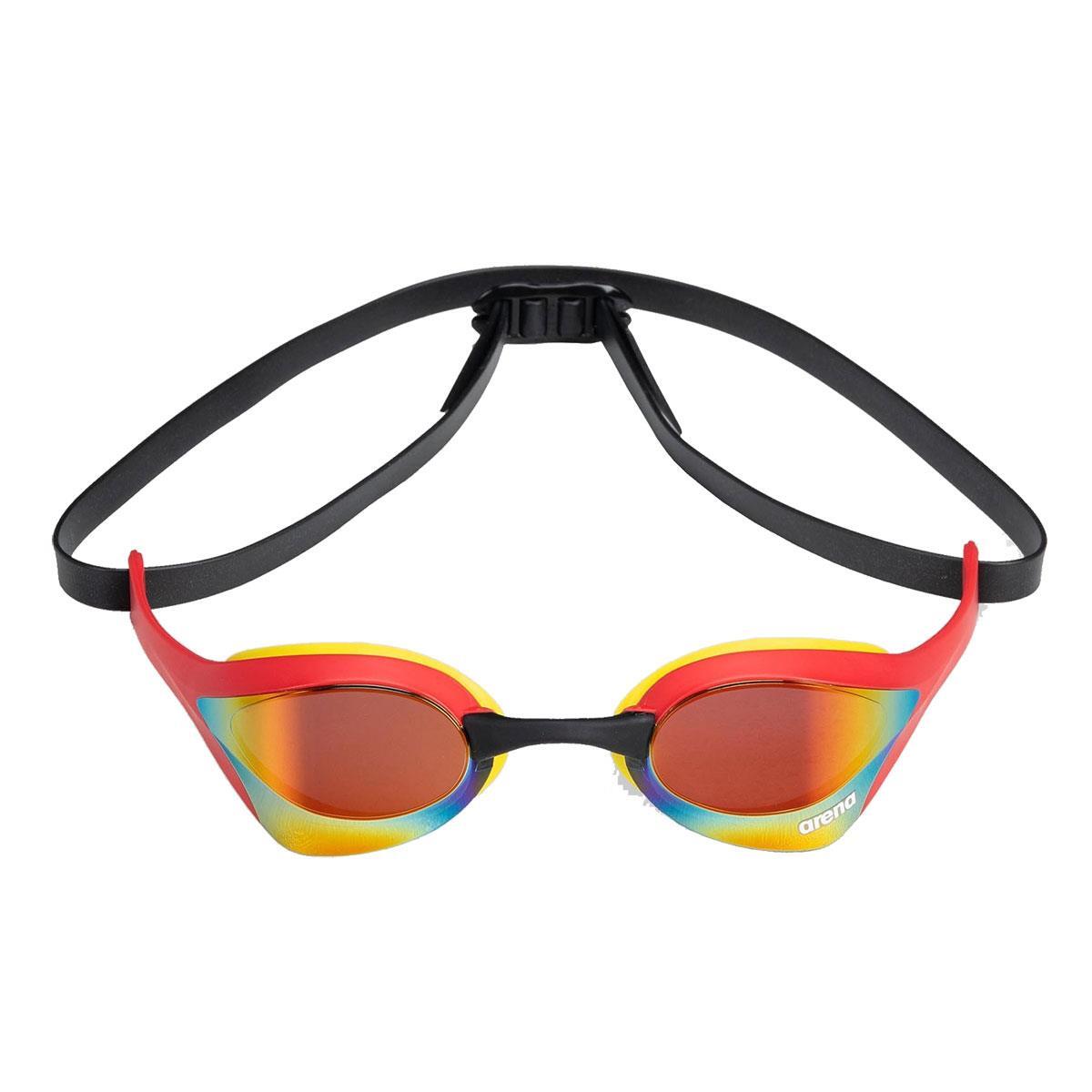 Arena Lunettes de natation Cobra Ultra Swipe effet miroir - Or/Rouge 3/13