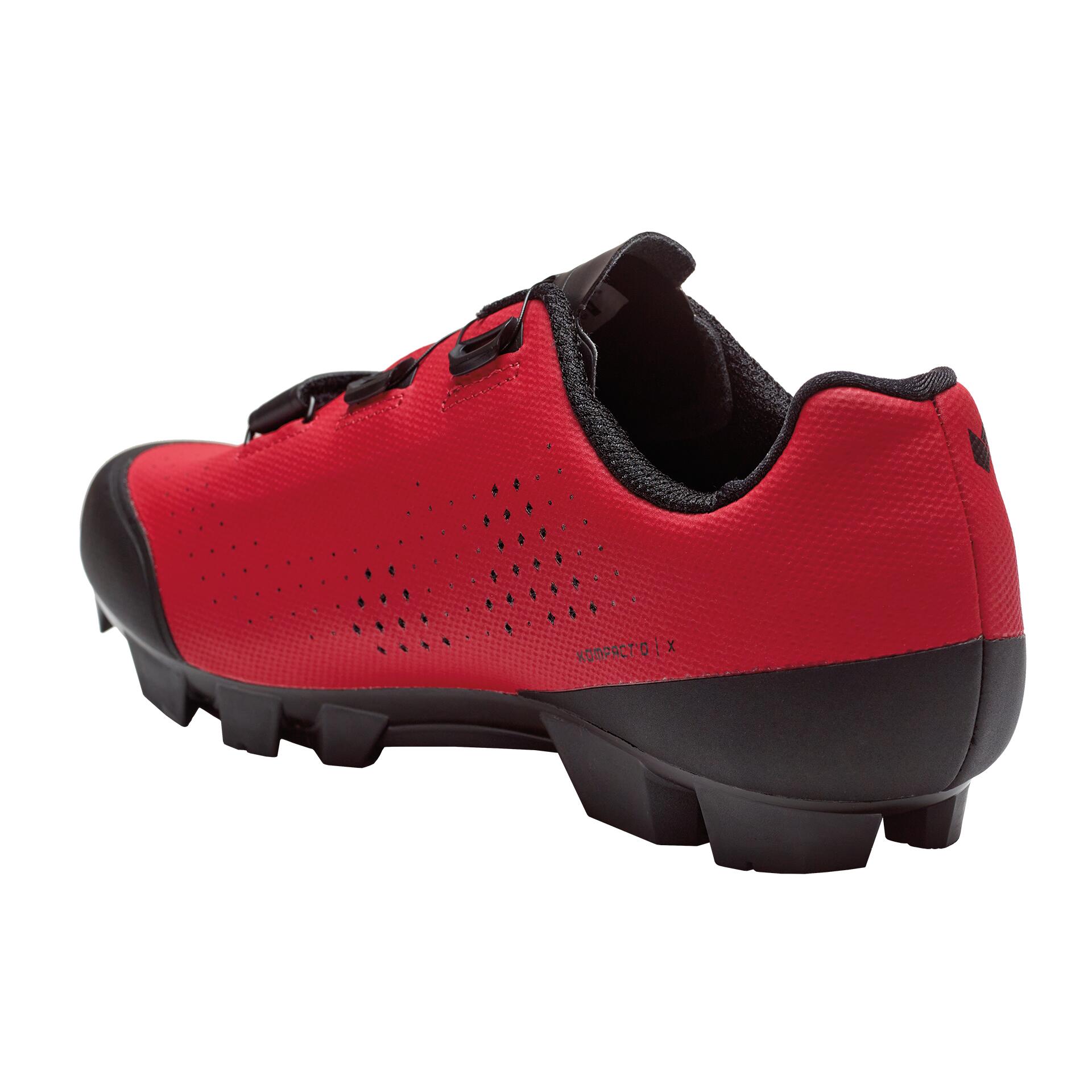 Catlike Kompact'o X1 Chaussures VTT Ciclisme Unisexe Rouge Mat 44 5/7