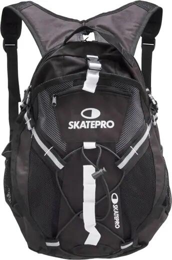 SkatePro Fitness Rucksack - Schwarz