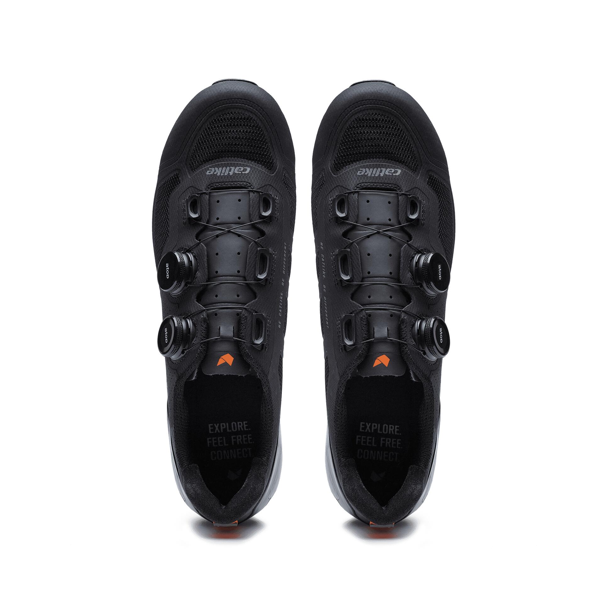Catlike Mixino XC1 Chaussures de cyclisme VTT Pro Unisexe Carbone Noir Mat 42 3/7