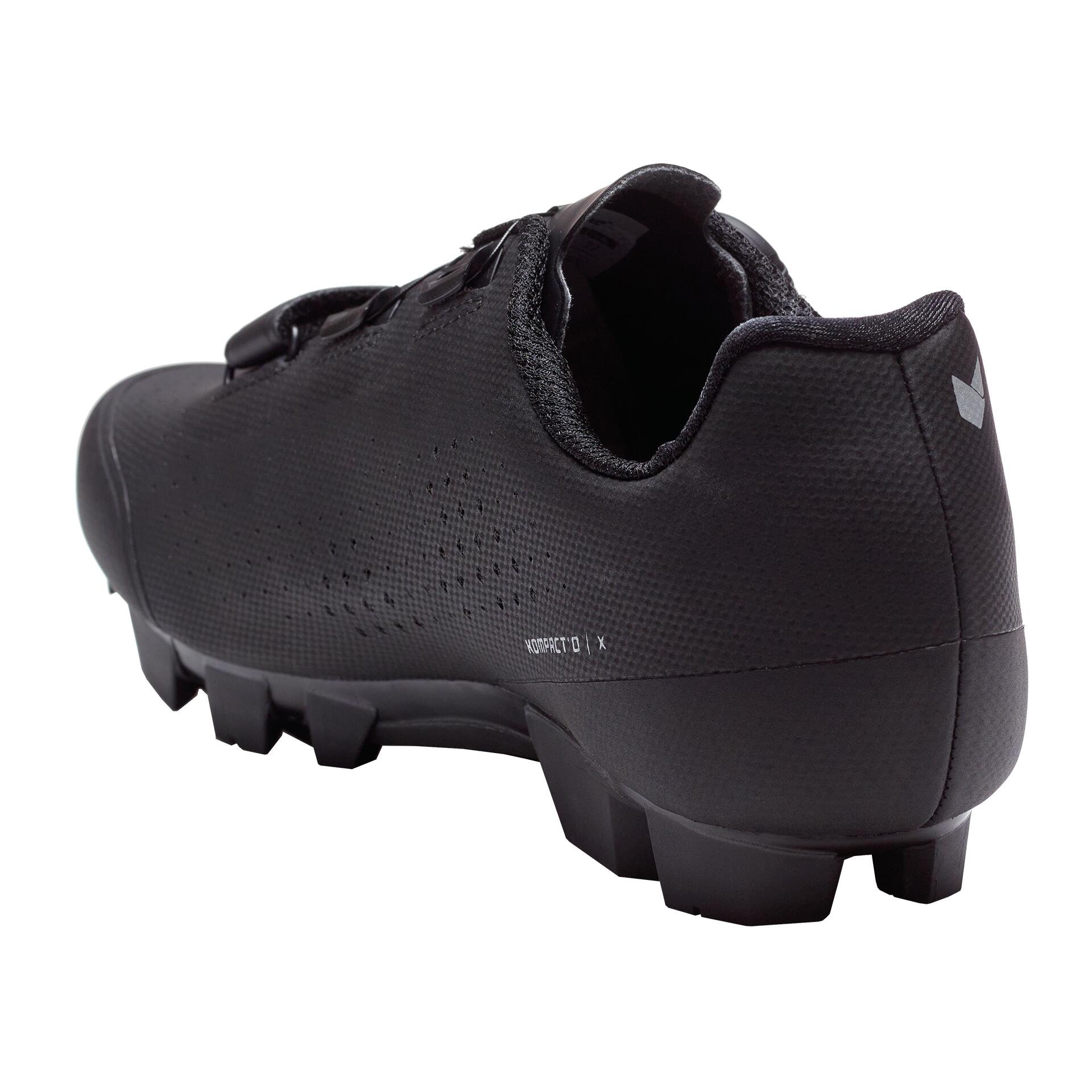 Catlike Kompact'o X1 Chaussures VTT Ciclisme Unisexe Noir Mat 47 6/7