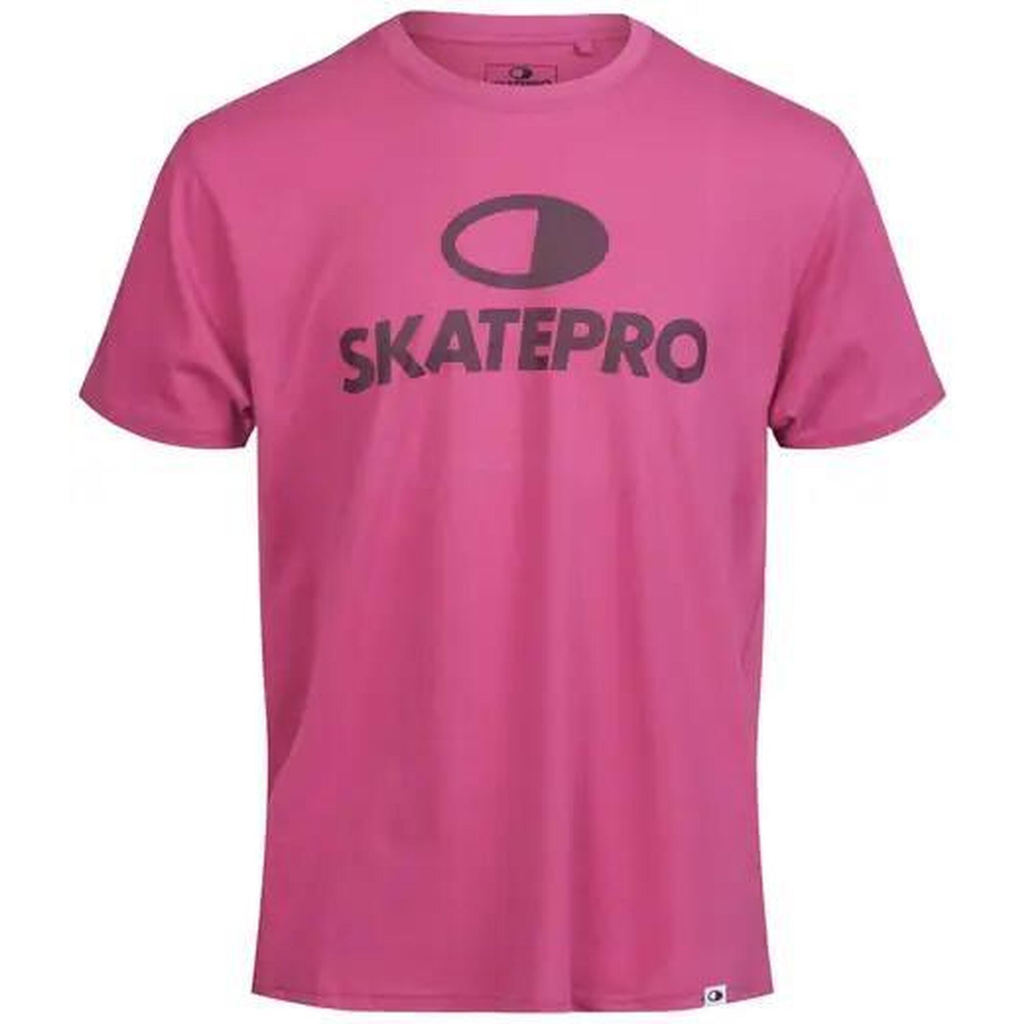 Skatepro - Skatepro T-shirt - M - Cactus Flower - T-shirt Manches Courtes - Rose|rouge - Decathlon