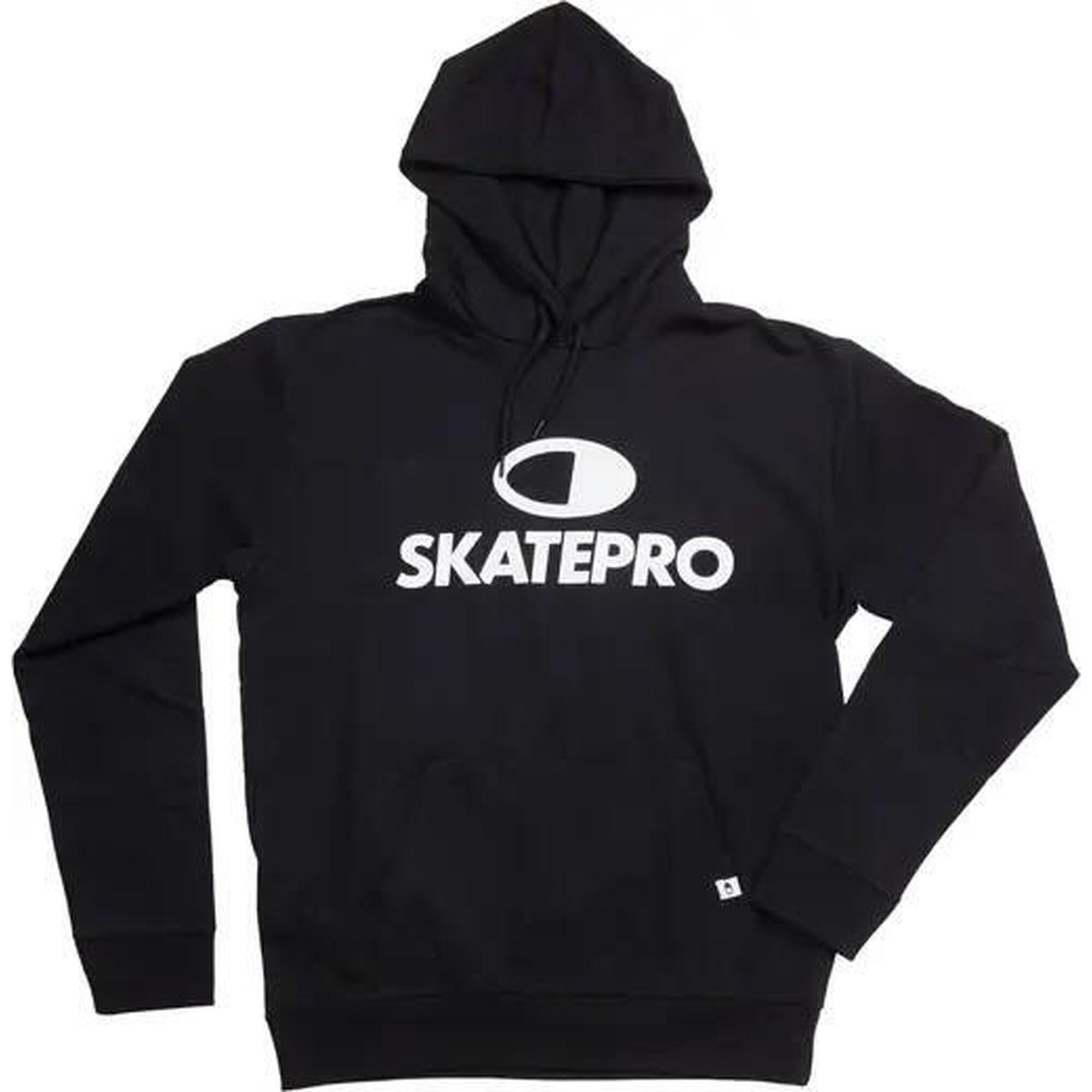 Odzież Bluza sportowa unisex SkatePro Bluza z kapturem - 8-10 - New Black