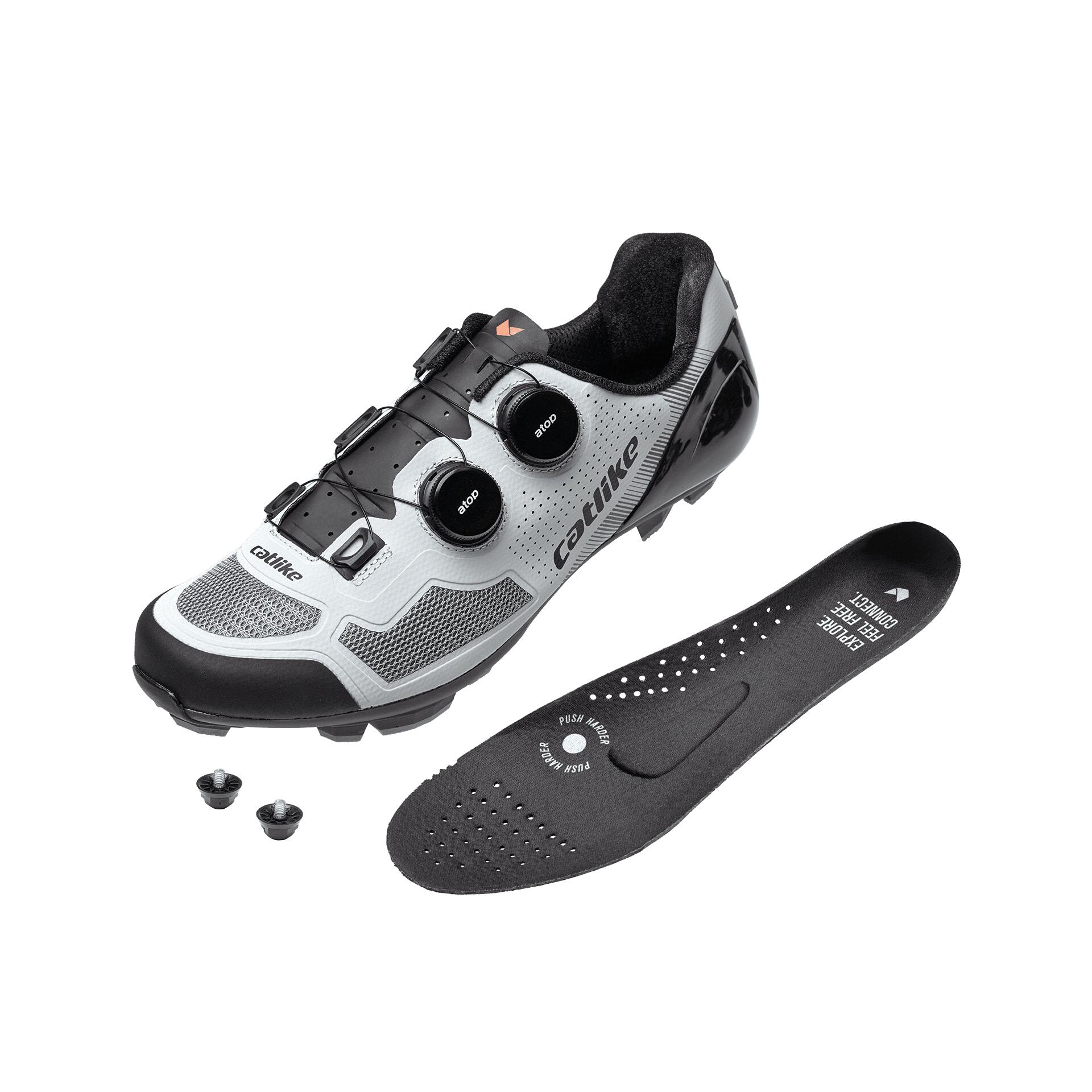 Catlike Mixino XC1 MTB Fietsschoenen Unisex Carbon Grijs Mat 43 5/7