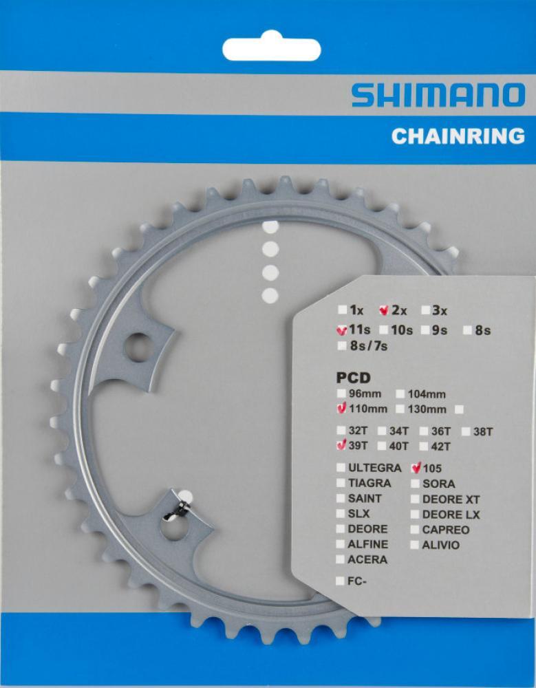 SHIMANO SHIMANO 105 FC-5800 Corona 39T 4 bracci 110 mm.