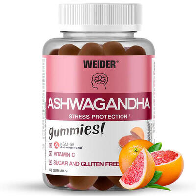 Ashwagandha 40 Gummies Sweet Orange Weider