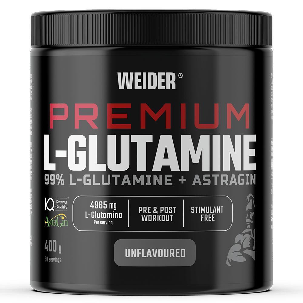 WEIDER Premium L-Glutamine + Astragin 400 g Weider