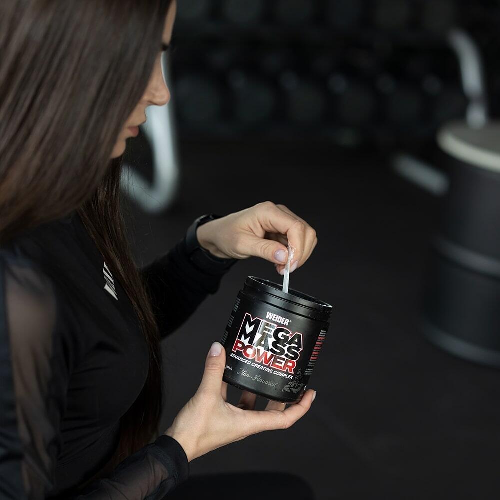 Weider Mega Mass Power (300g) Unflavoured - Créatine - Mélange de créatine 2/5
