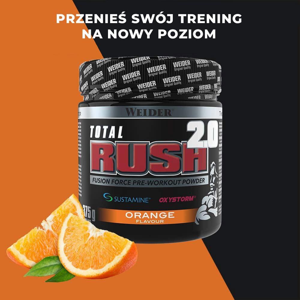 Weider Total Rush 2.0 (15 Serv) Orange - Pre-Entrenamiento - Pre-Entrenamiento 3/6