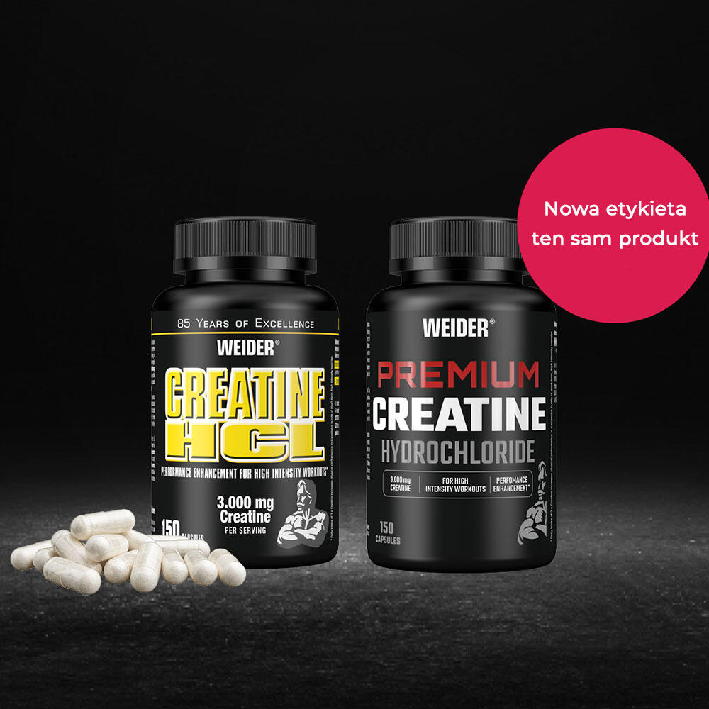 Weider Creatine HCL (150 Caps) Unflavoured - Créatine - Créatine HCL 2/7