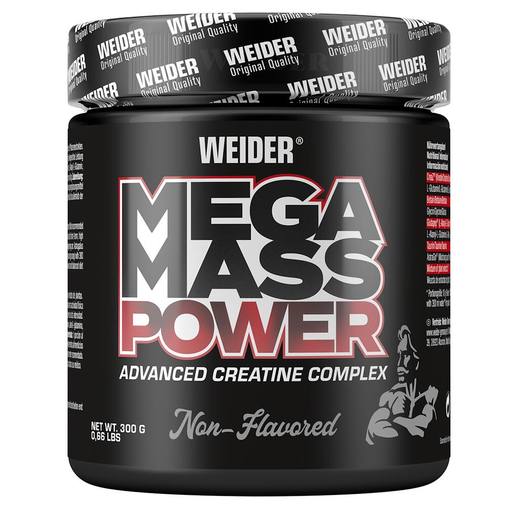 WEIDER Weider Mega Mass Power (300g) Unflavoured - Creatina - Miscela di creatina