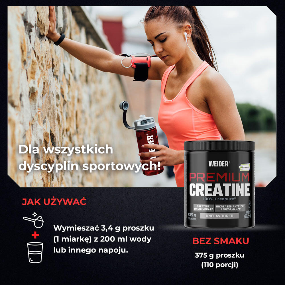 Créatine monohydrate - Premium Creatine 100% Creapure® - Saveur neutre 4/6