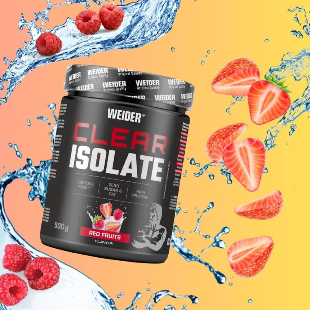 Weider Clear Isolate (500g) Red Fruits - Protéines - Protéines claires 2/7