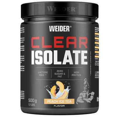 Weider clear isolate (500g) peach ice tea - eiwitten - helder eiwit