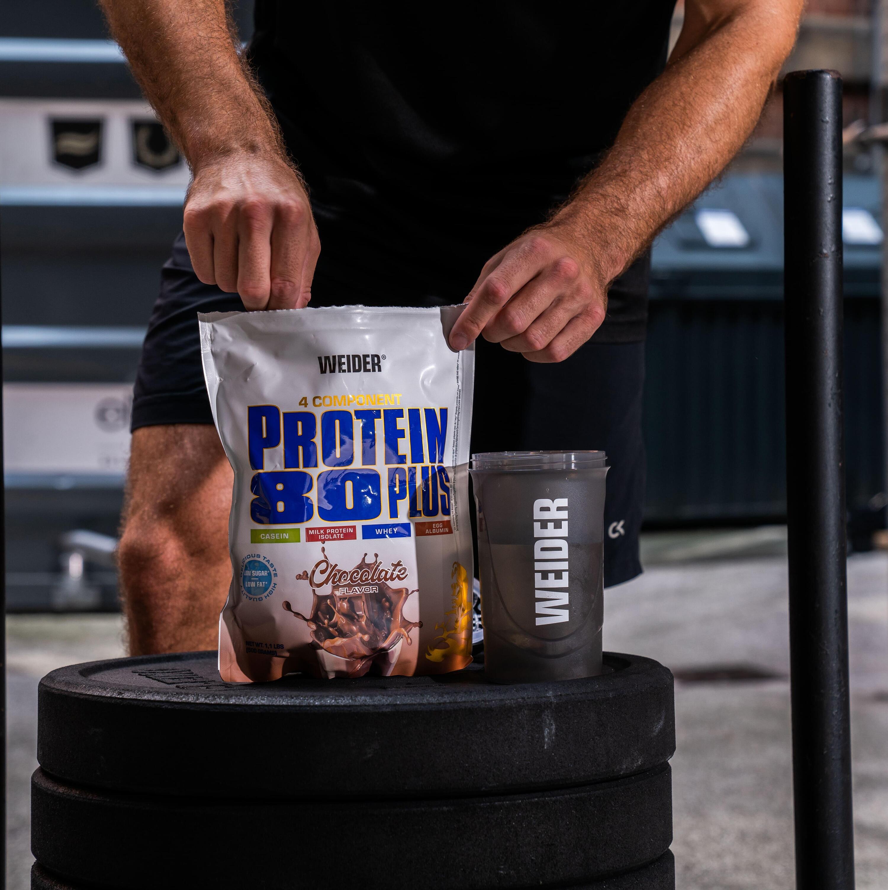 Protéine multi-sources - Protein 80 Plus - Banane 500g 5/7