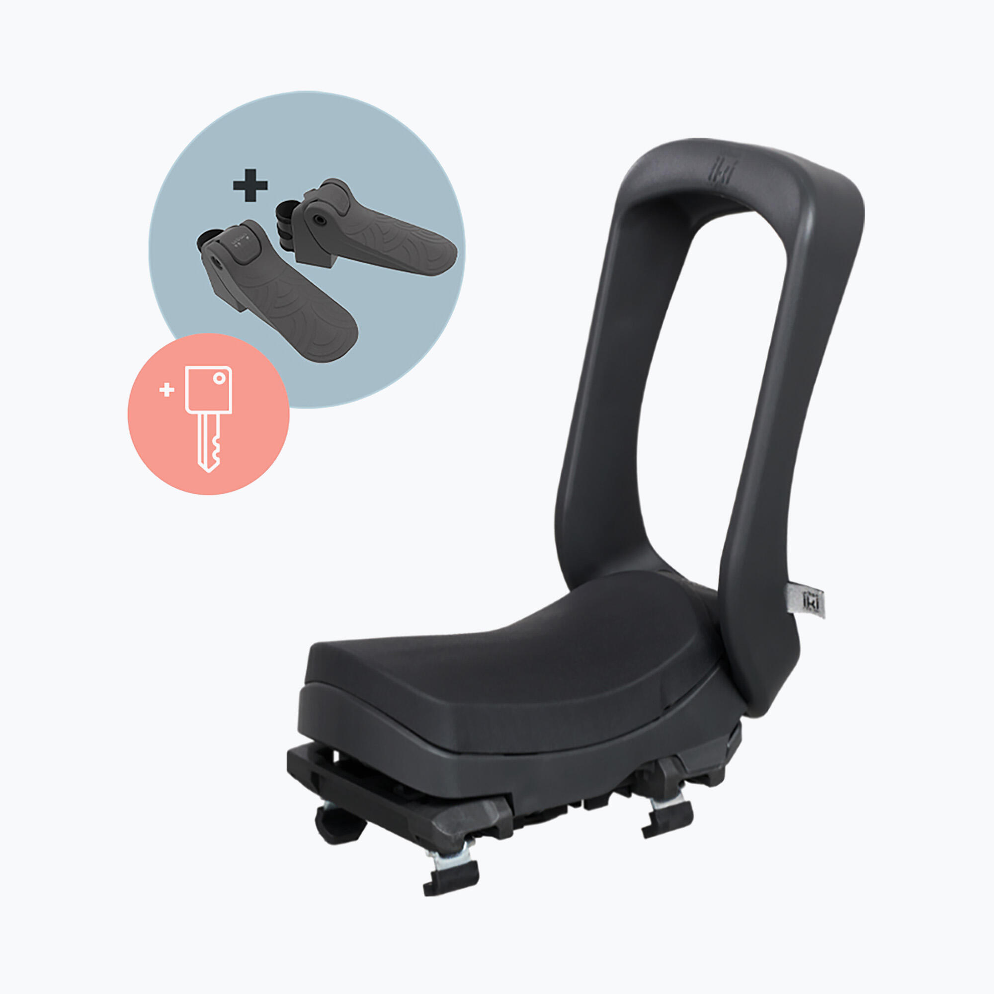 Fotelik rowerowy Urban Iki Junior key lock 5/5