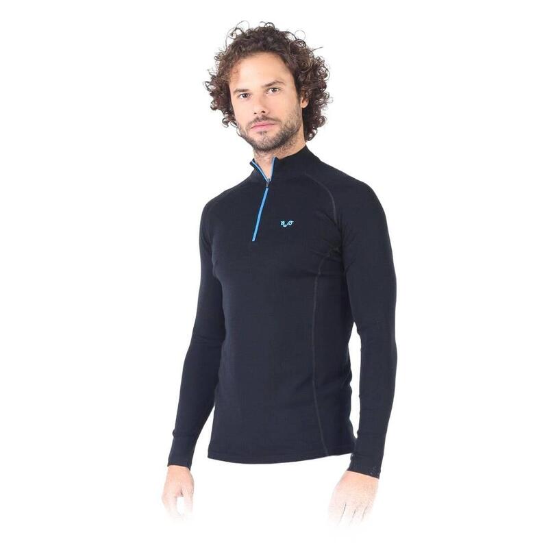 Bluza termoaktywna męska 100% Merino (195 g/m²) Woolona Astro