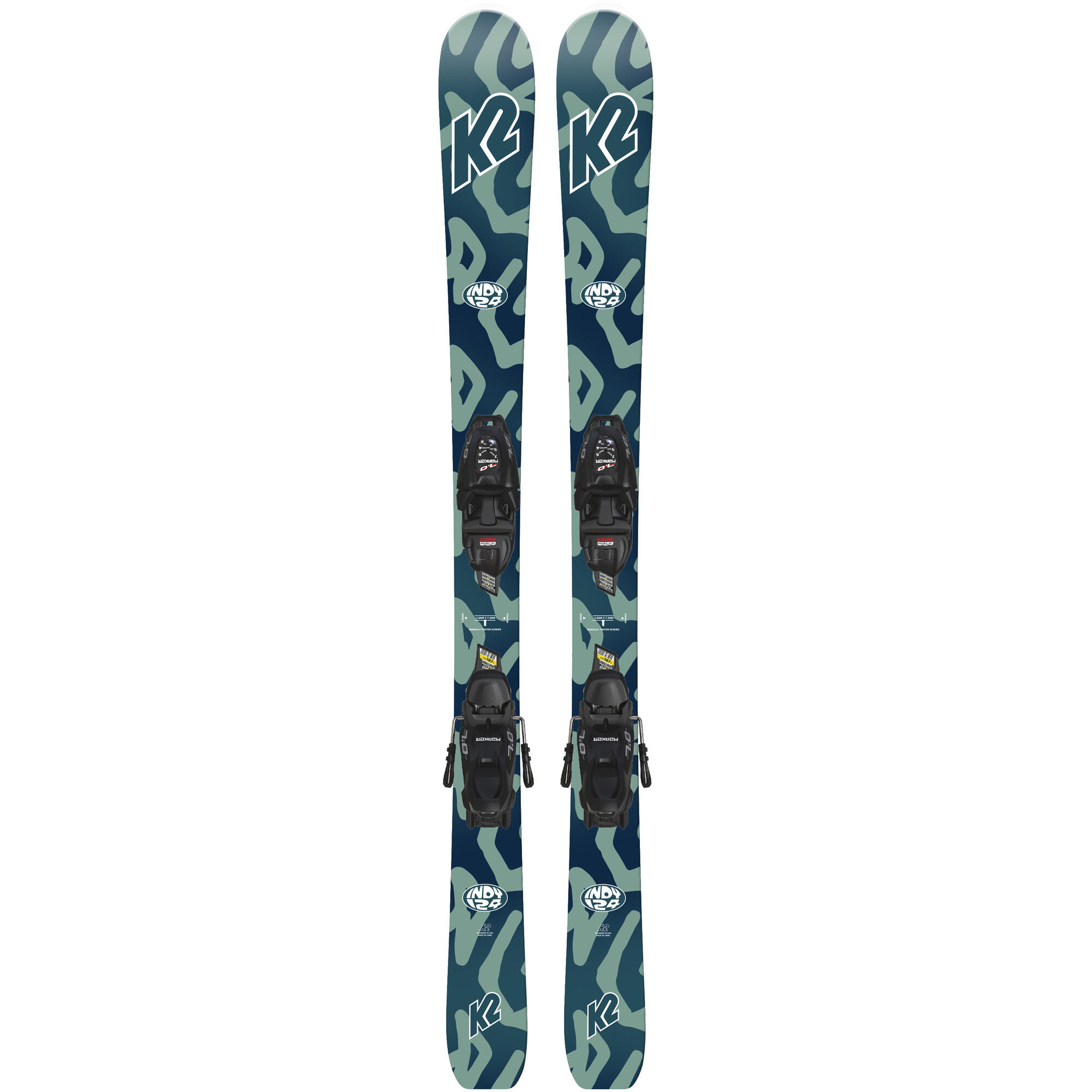 Narty juniorskie K2 INDY - FDT 4.5 SET - L plate