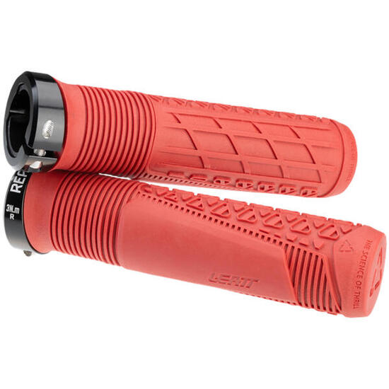 Leatt POIGNÉES REAFLEX 6.0 - ROUGE FONCÉ RÉGULIER 31 MM VTT