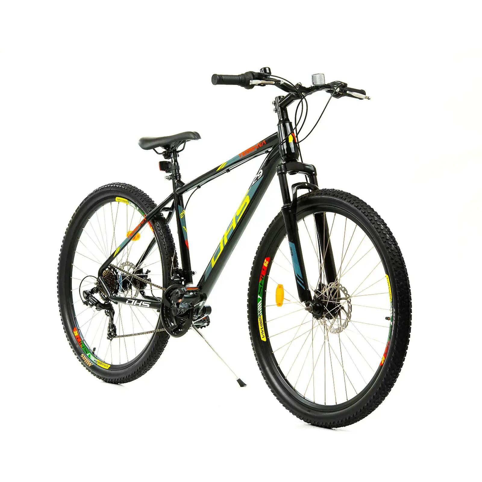 Mtb bike Dhs 2905 - 29 inch, M, Fekete-szürke 3/7
