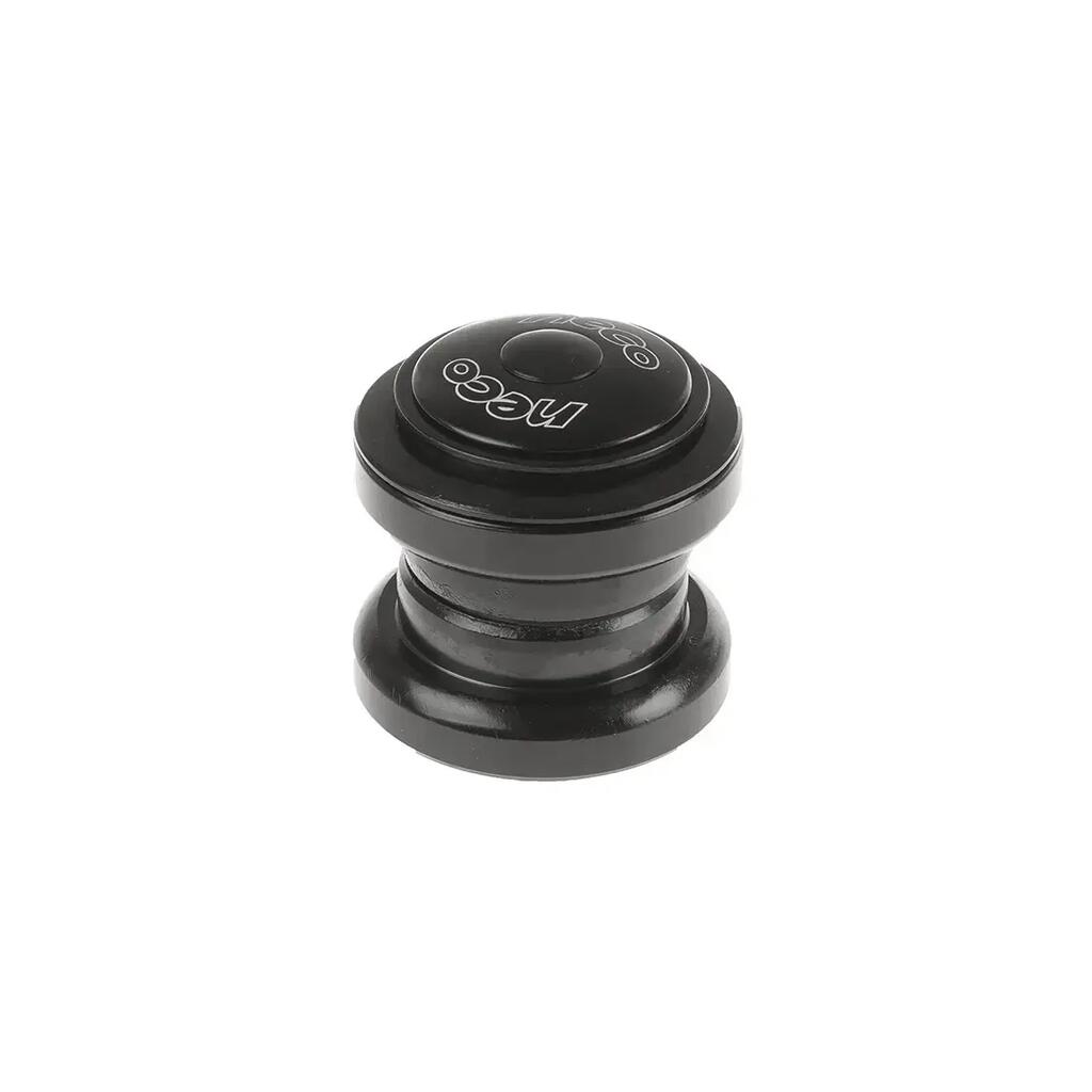 Neco 1 inch Half-Cartridge Ahead Headset — Steel, Black.