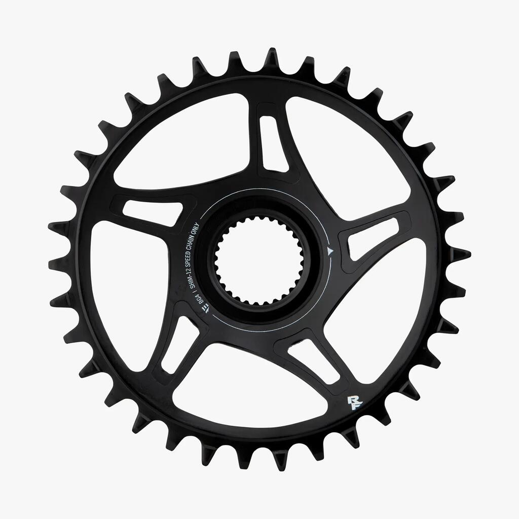 Bosch Gen4 Direct Mount Chainring - Shimano 12-speed - black steel