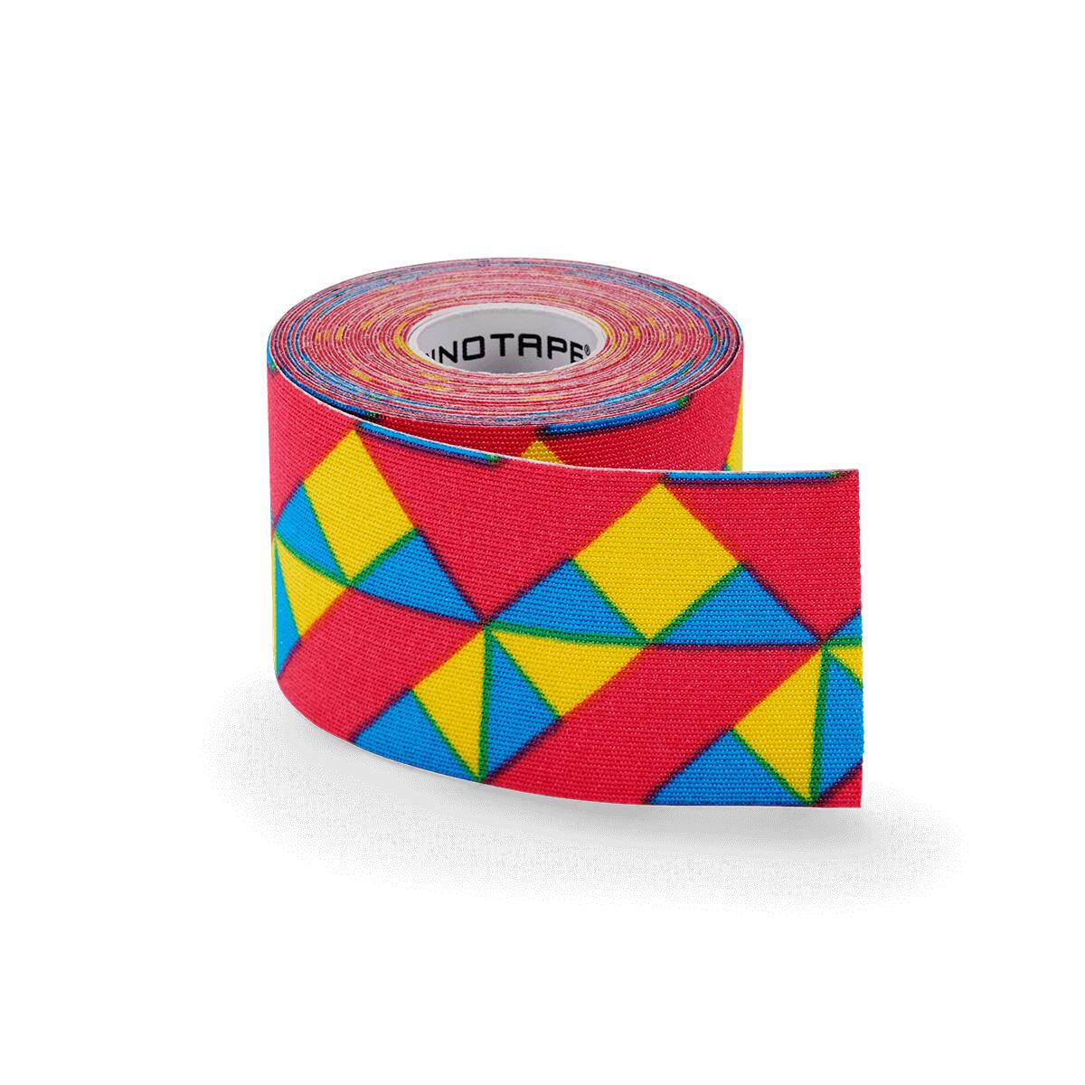 Tejpy taśma kinesiologiczna PINO 5cm x 5m wodoodporna mocna 3/3
