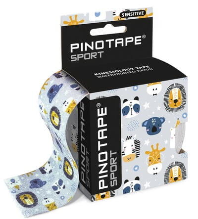Pinotape Sport taśmy kinezjologiczne Sensitive 5cm x 5m dla wrażliwej skóry 2/10