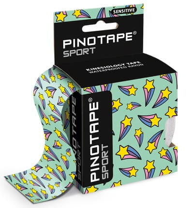 Pinotape Sport taśmy kinezjologiczne Sensitive 5cm x 5m dla wrażliwej skóry
