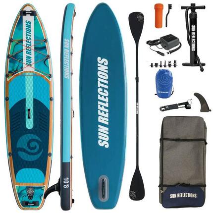 Deska Sup Pompowana Sun Reflections M 10'8" Minicombo + Elektryczna pompka
