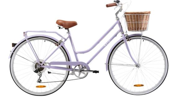 VELO URBAIN 28" REID LADIES CLASSIC LAVANDE L- 52 cm - 7 vitesses