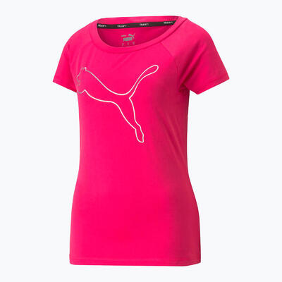 Dames t-shirt puma train favorite jersey cat