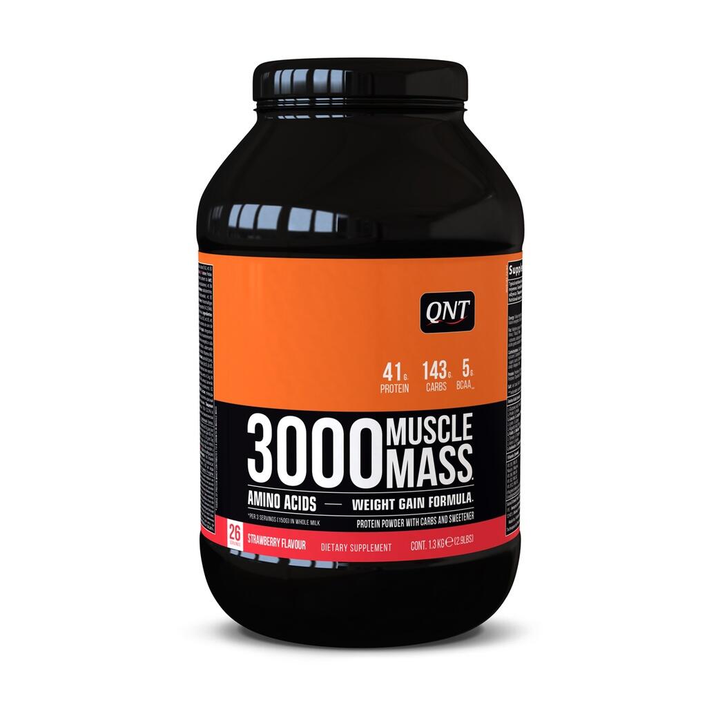 QNT 3000 Muscle Mass - Morango - 1,3 kg
