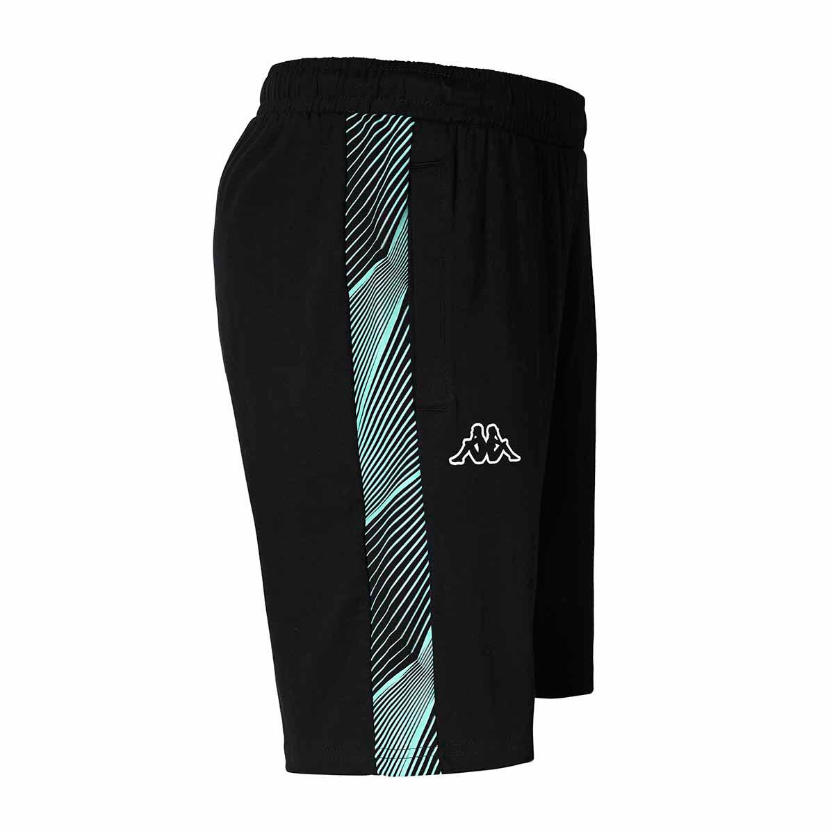 Short Noir Homme Kappa Eveig Graphik 2/4