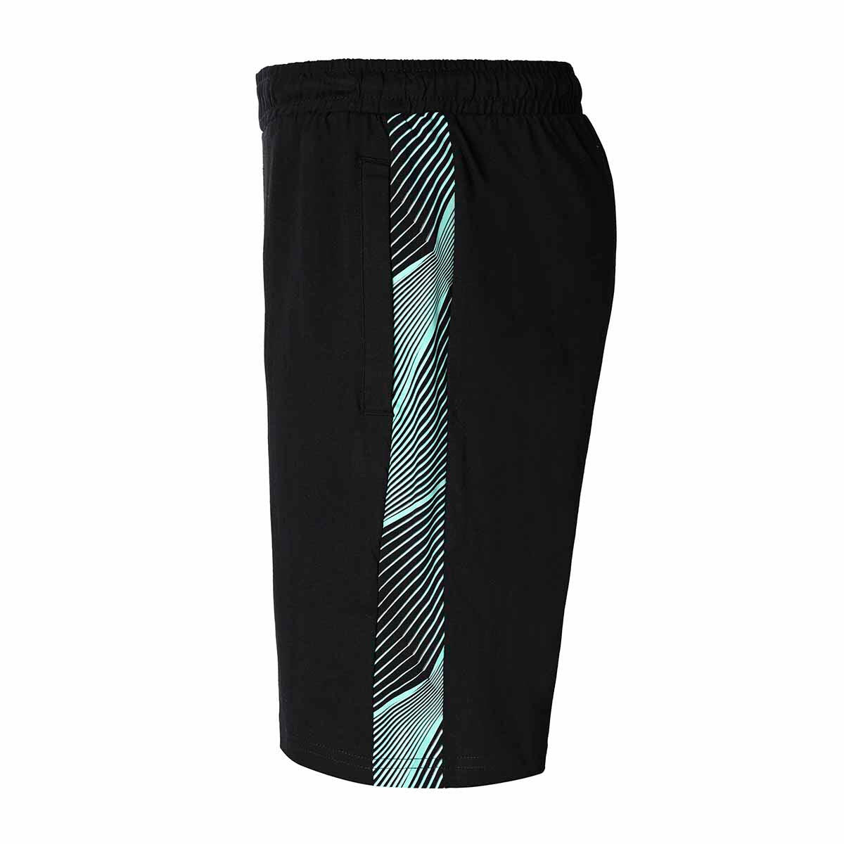 Short Noir Homme Kappa Eveig Graphik 4/4