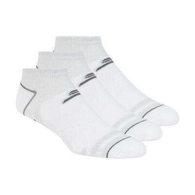 Skechers NEW 3pk Select Terry Low Cut Damen Socken, Weiß