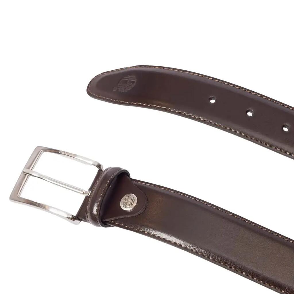 Timberland men's leather belt - brown