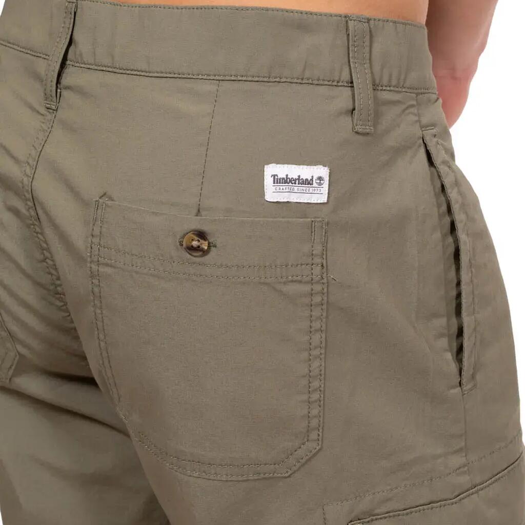 TIMBERLAND men's cargo Bermuda shorts - green.