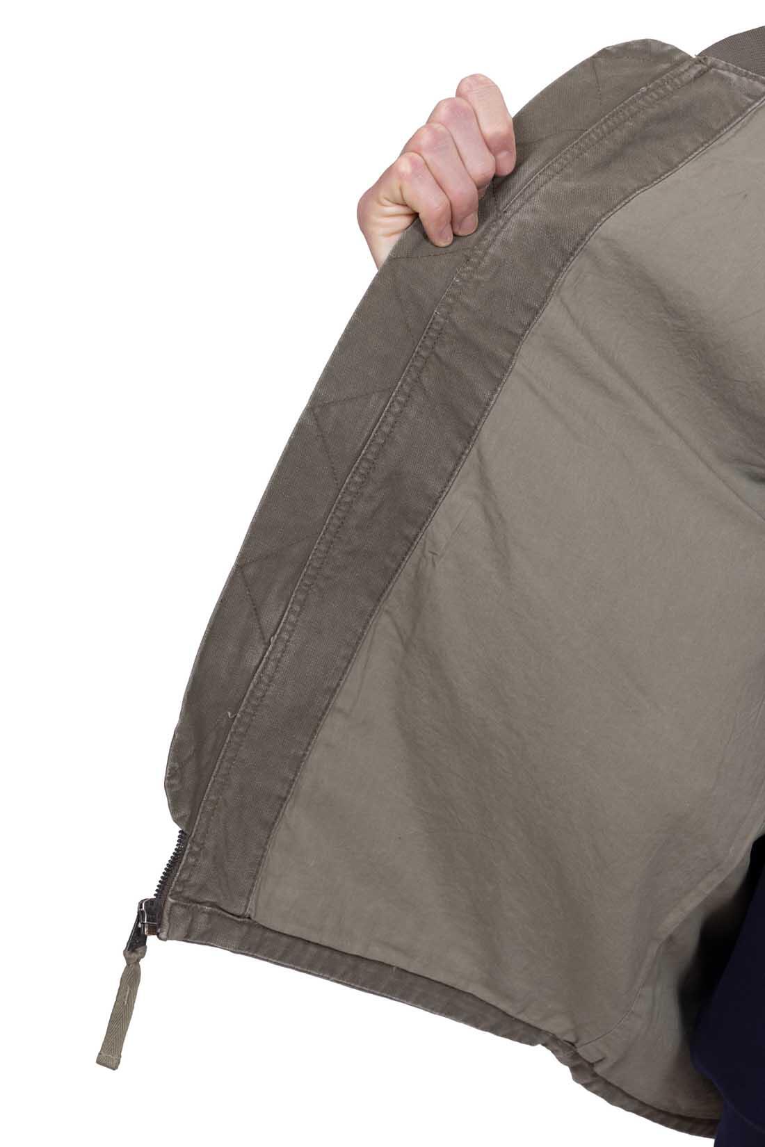 Giubbotto smanicato uomo in canvas 5/6