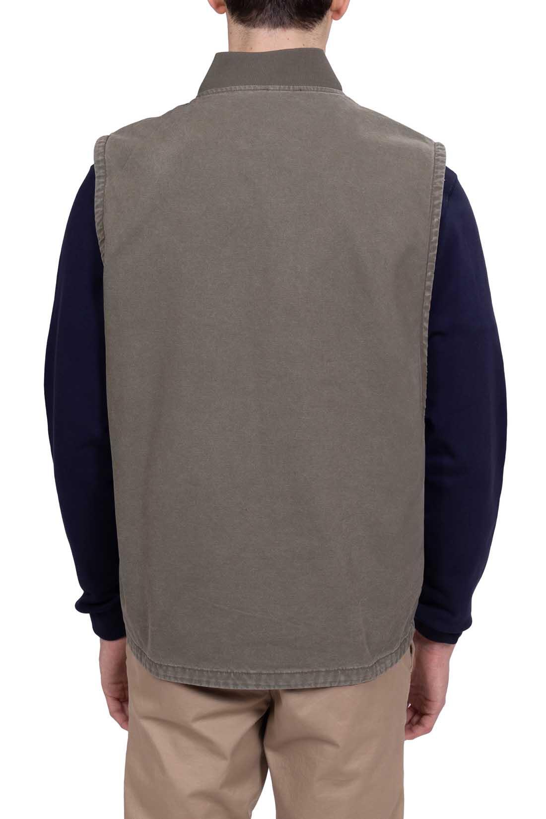 Giubbotto smanicato uomo in canvas 3/6