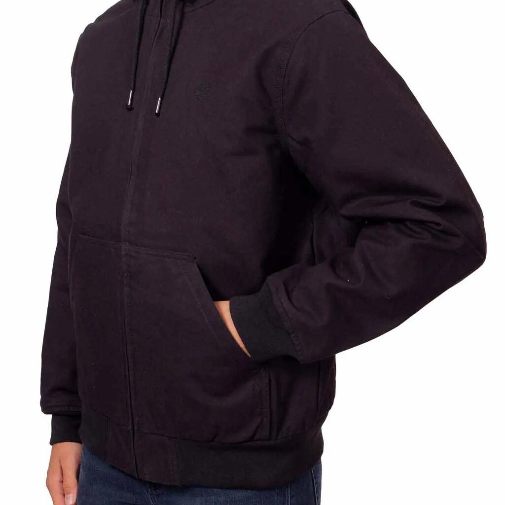 Timberland men's padded jacket, sweatshirt-style, black